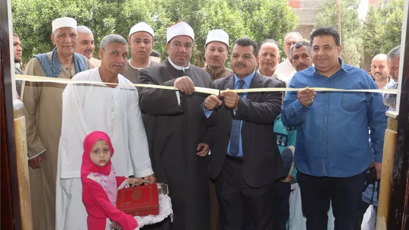 افتتاح مسجدين بالفشن وبنى سويف بحضور رؤساء المدن والأهالي 