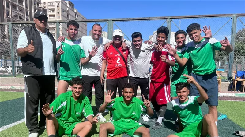 المدرسة الرياضية ببني سويف بطلا لإقليم الصعيد في الألعاب الجماعية