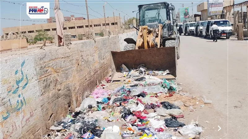 حملات مكثفة للنظافة ورفع الإشغالات وتجميل الشوارع بالفيوم ويوسف الصديق وطامية 