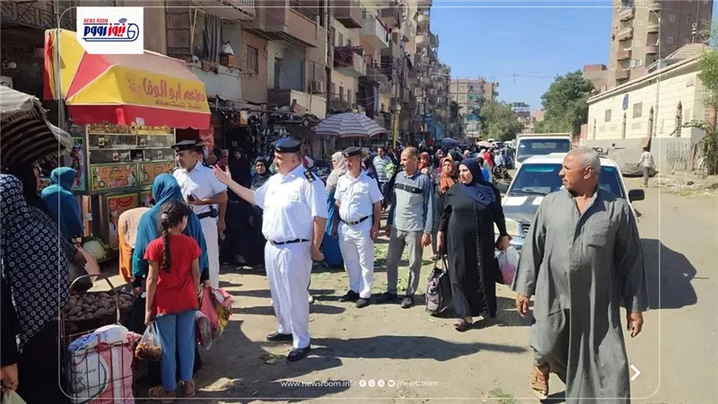 حملة أمنية ومرورية مكبرة بدائرة قسم أول الفيوم لتنفيذ أحكام ورفع الإشغالات 