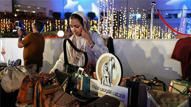 القومي للمرأة ينظم معرض المصري على هامش فعاليات مهرجان أسوان لأفلام المرأة 