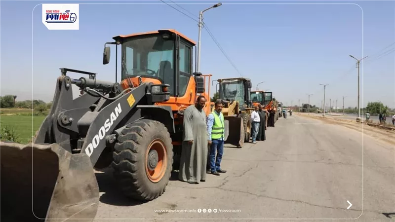 جاهزية معدات النظافة والرصف في مغاغة.. خطة متكاملة لتحسين الخدمات بالمنيا