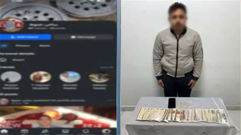 ضبط نصاب استولى على أموال المواطنين بزعم توفير قطع غيار سيارات مخفضة