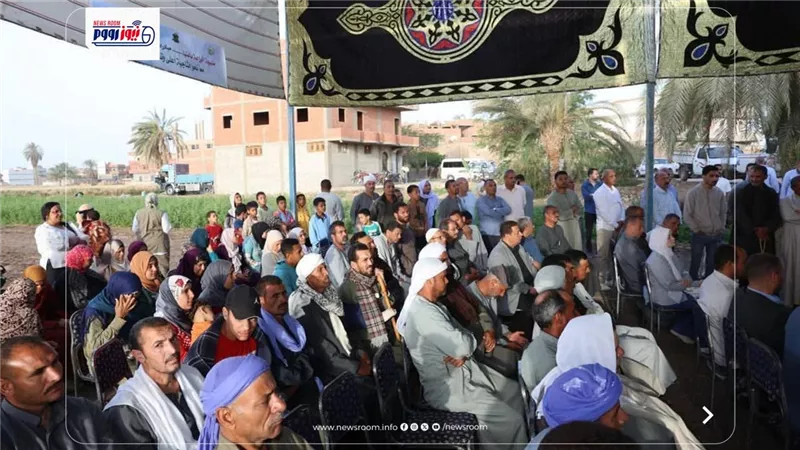 تكريم مزارعي بني حكم.. زيادة 16 ألف فدان تعكس نجاح موسم القمح بالمنيا