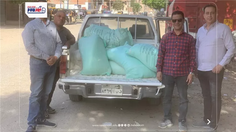 ضبط نصف طن دقيق مخصص للمخابز قبل بيعه بالسوق السوداء بالفيوم
