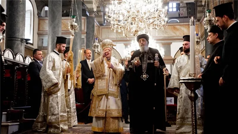 البابا تواضروس يلقي عظة «حاملات الطيب» من الكرسي القسطنطيني