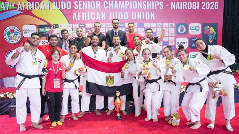وزير الشباب والرياضة يهنئ الاتحاد المصري ومنتخب مصر للجودو