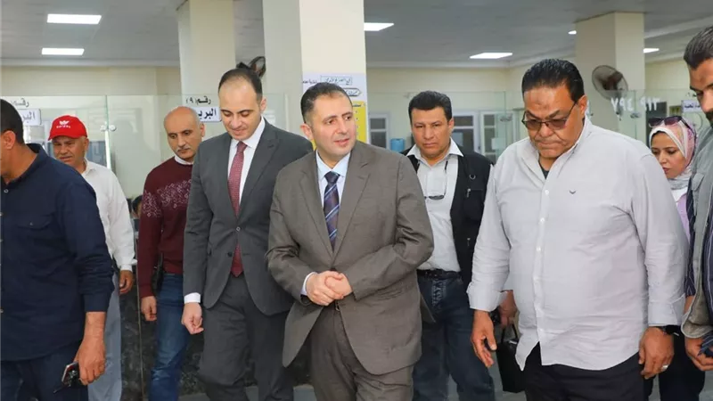 محافظ دمياط يتفقد مشروعات «حياة كريمة» بمركز كفر سعد بقرية الوسطاني