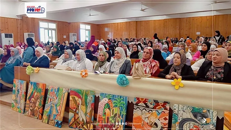 كلية التربية للطفولة المبكرة بالفيوم تختتم أسبوعها البيئي بحفل طلابي مميز