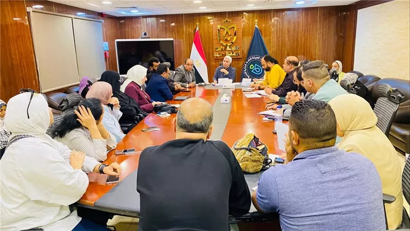 بحث خطة عمل «مستشفى الصدر» بعد انضمامها للرعاية الصحية فرع بورسعيد