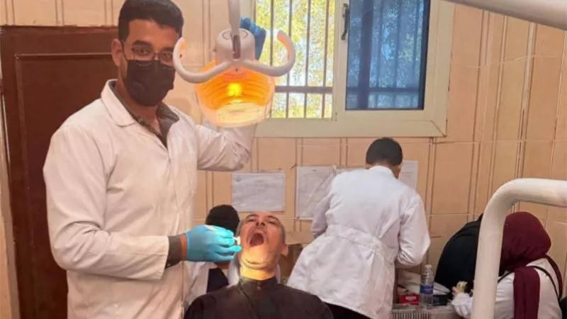 جامعة بني سويف تنظم قافلة طبية وتوعوية شاملة بقرية بني ماضي