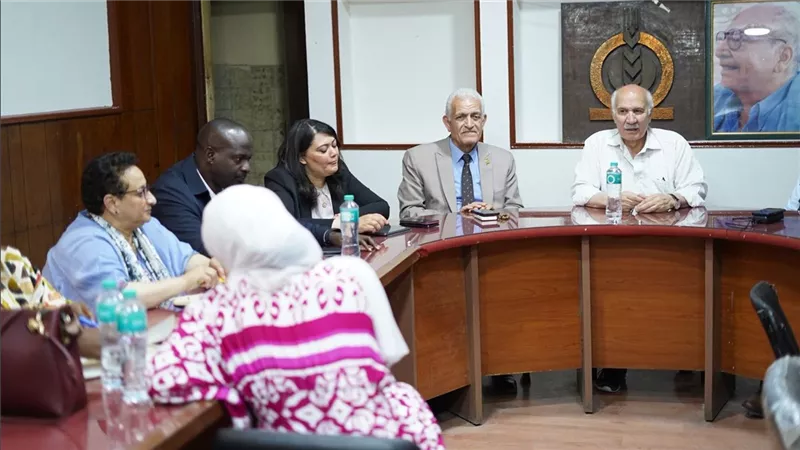 برلمانية التجمع تستقبل مجلس الشباب العربي الأفريقي للمشاركة في احتفالات الحزب 