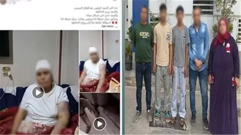 القبض على المتهمين بالتعدي على سيدة ونجلها في الدقهلية