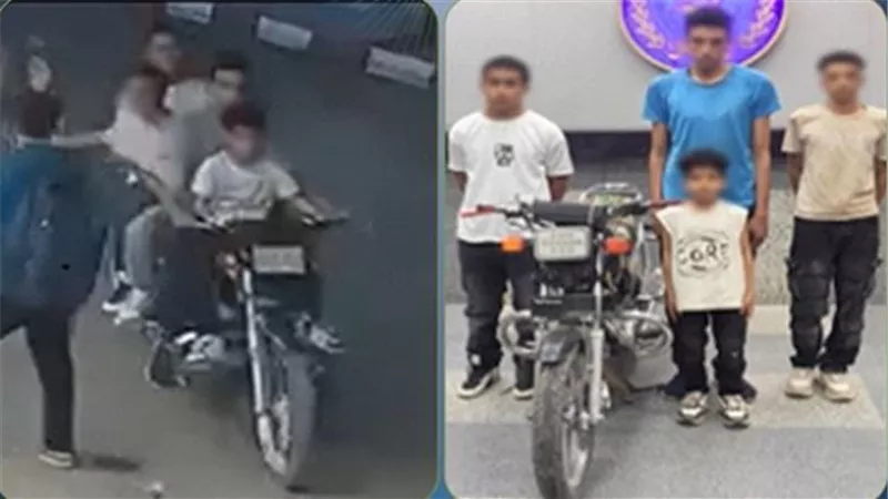 نهاية الهزار.. الأمن يضبط 4 شباب صفعوا طالب أثناء سيره بالشارع في سوهاج