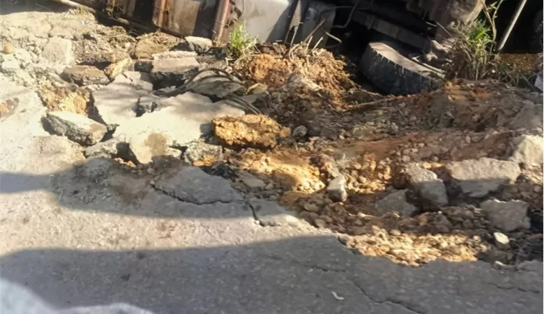 بسبب هبوط مفاجئ .. انقلاب نقل ثقيل بطريق النهضة في الإسكندرية 