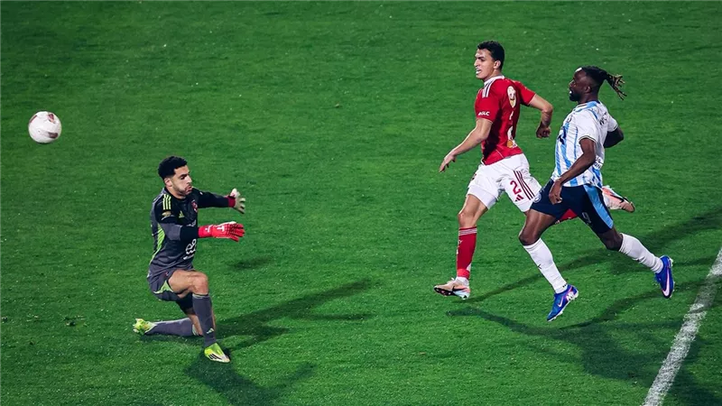 نتيجة وأهداف مباراة الأهلي وبيراميدز الشوط الثاني (0-3) في الدوري المصري