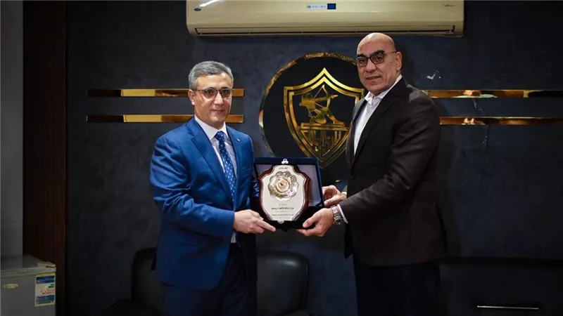 الزمالك يستقبل سفير الجزائر قبل نهائي الكونفدرالية الإفريقية