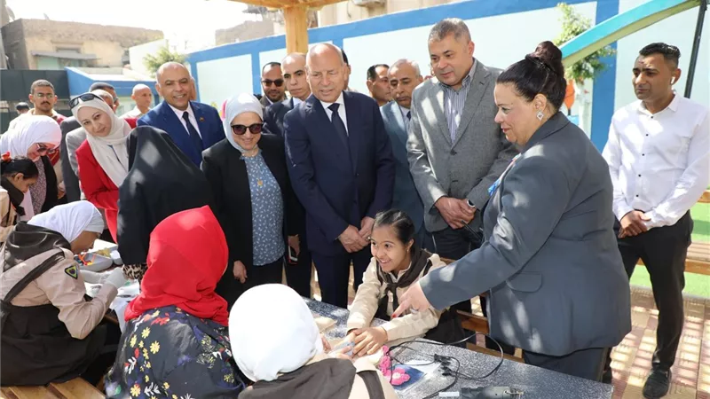 محافظ القاهرة يفتتح أعمال تطوير مدرسة التربية الفكرية بروض الفرج
