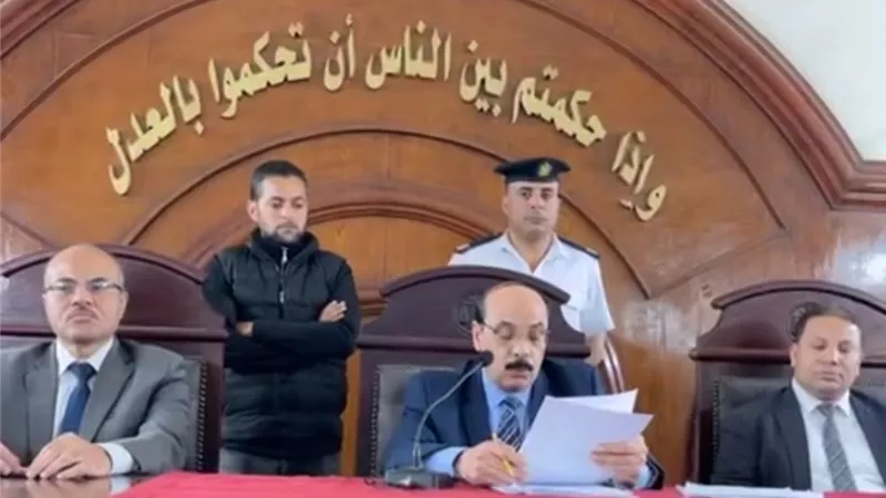 الاعدام شنقا علي المتهـين بقـ.ـتل شاب داخل منزله بالبحيرة