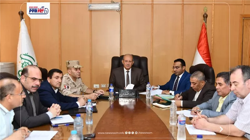 سكرتير عام الفيوم يترأس اجتماع لجنة البت في طلبات تقنين أراضي الدولة