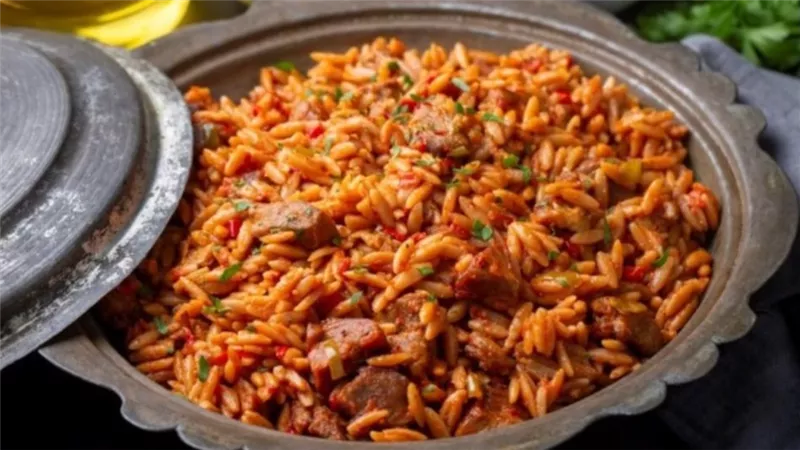     حضري طاجن لسان عصفور باللحم بخطوات بسيطة وطعم غني
