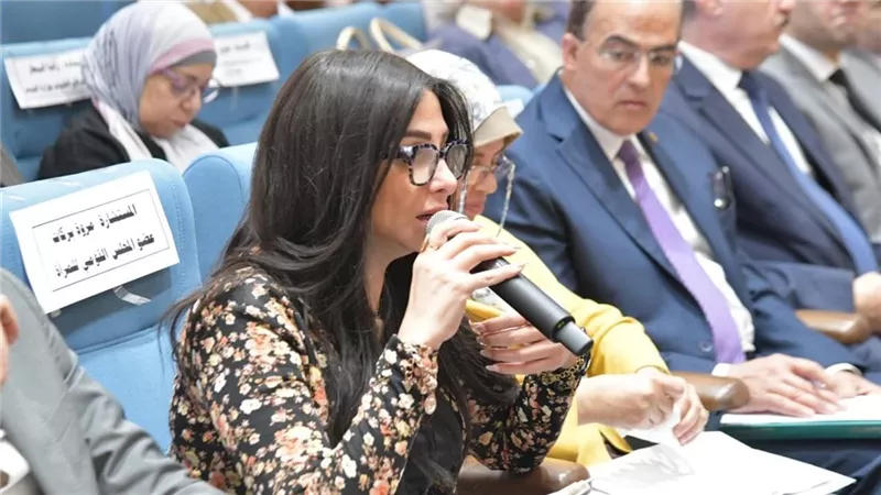 مروة هشام بركات عضو المجلس القومي للمرأة تشارك في جلسة الاستماع بمجلس النواب 