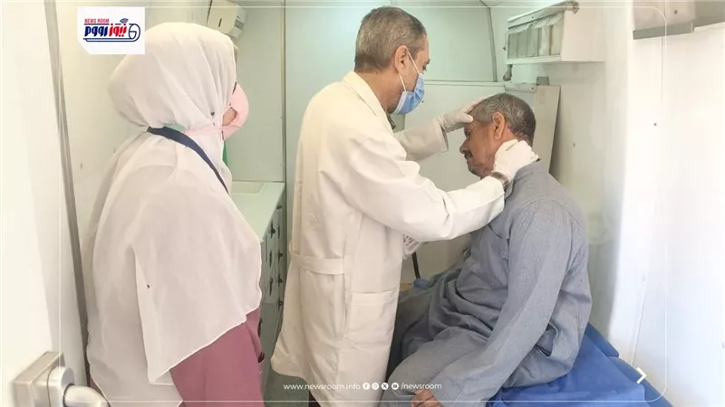 قافلة طبية مجانية بقرية صفط الشرقية ضمن مبادرة «حياة كريمة» بالمنيا