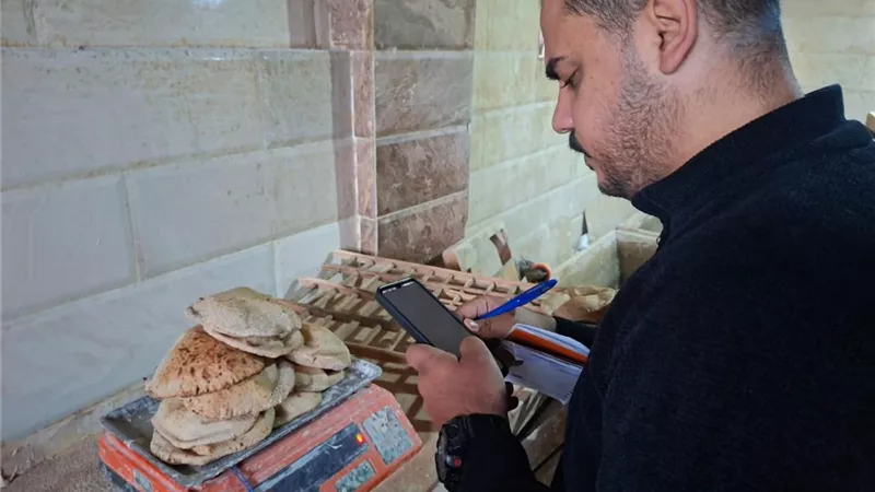 محافظ الغربية يكثف الرقابة على منظومة الخبز المدعم في حملات تموينية موسعة
