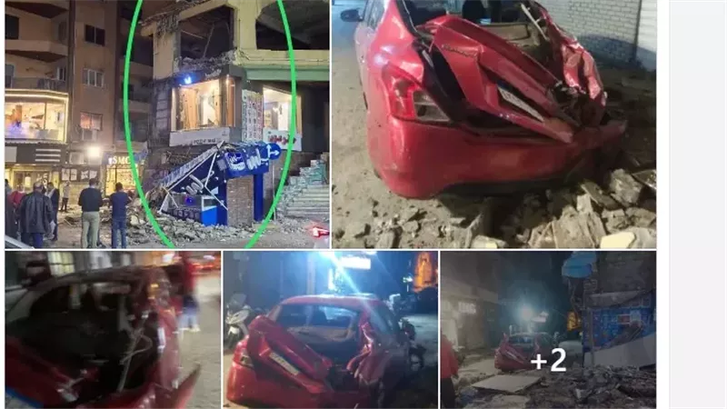 عارفة عبد الرسول تعلن تهشم سيارة نجلها بعد سقوط شرفة منزل عليها بالإسكندرية