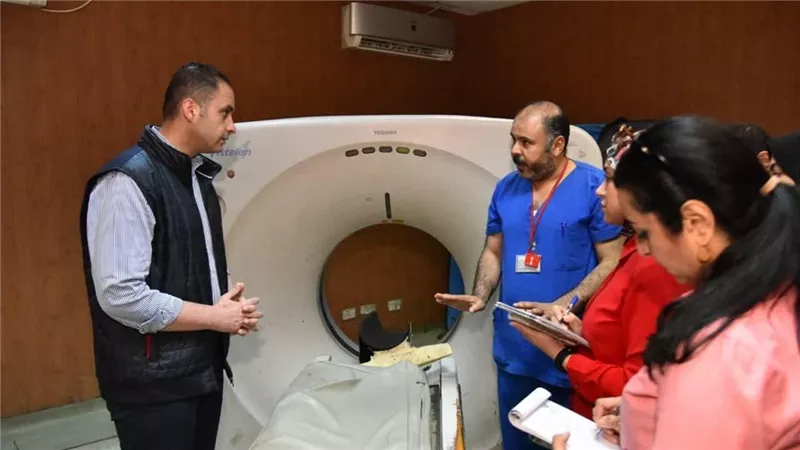 نائب وزير الصحة يحيل مسئولين بصحة القليوبية للتحقيق 