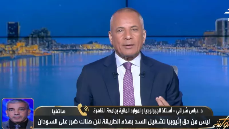 أستاذ موارد مائية: إثيوبيا لم تستفد من السد وتوربيناته لا تعمل حتى الآن