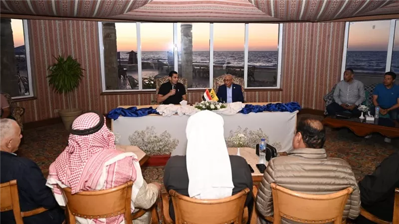 بحضور المحافظ.. وزير الشباب والرياضة يشهد لقاءً حواريا مع مشايخ شمال سيناء 