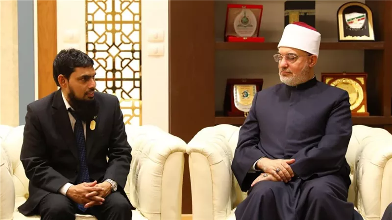 مفتي الجمهورية يرسم خريطة تعاون مع جامعة المالديف الإسلامية لتأهيل الدعاة