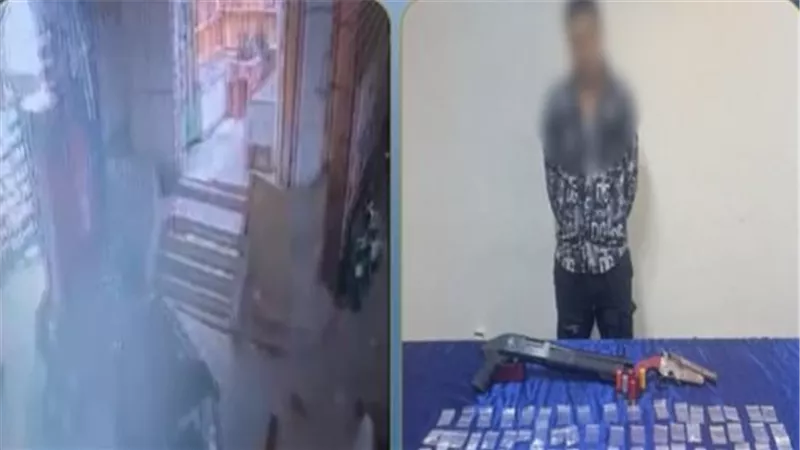  لإعتراضهم على تعاطيه مخدرات.. ضبط عنصر جنائى لاتهامه بإطلاق عيار نارى ببولاق