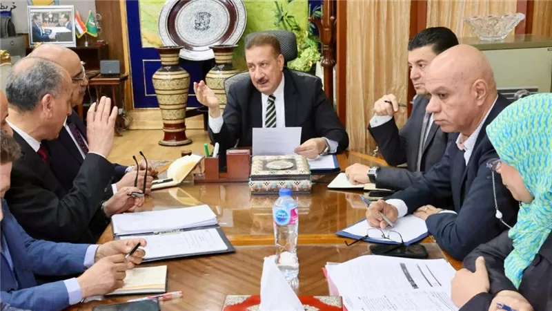 محافظ المنوفية يشدد على ضرورة المتابعة اليومية لمنظومة النظافة