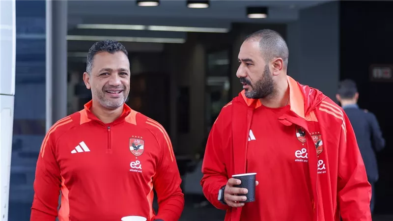  الأهلي يتدرب على ملعب تاسك في بريتوريا استعدادا لمواجهة صن داونز 
