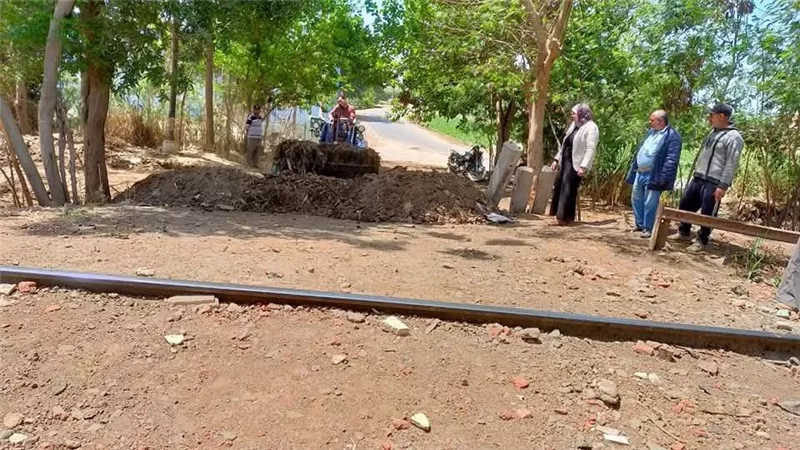 غلق معابر تلا في المنوفية حفاظا على أرواح المواطنين |صور