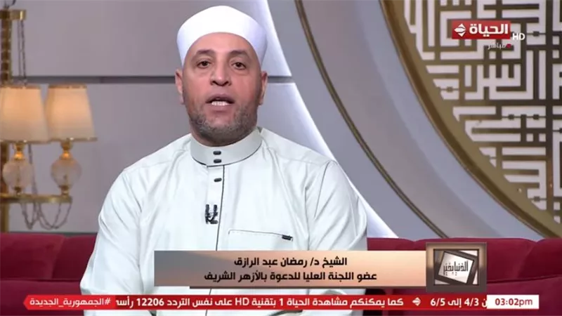 رمضان عبد الرازق: «لو الزوج طلق زوجته تبقي غلطانه من الأرض للسماء»