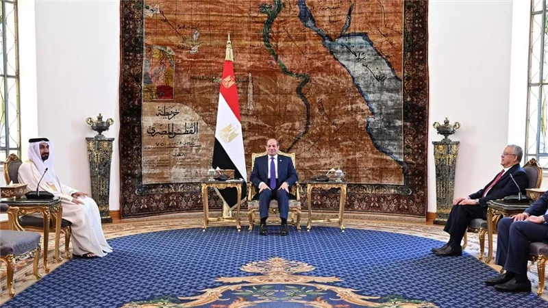 الرئيس السيسي يؤكد دعم مصر الكامل لجهود البرلمان العربي في تحقيق أهدافه