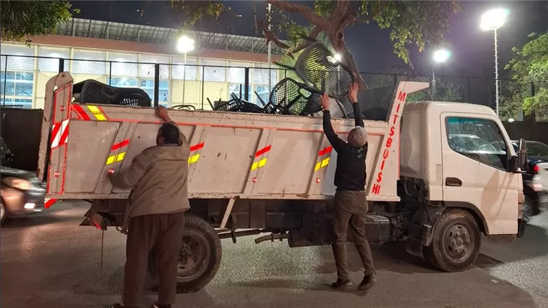 رفع الإشغالات وملاحقة المخالفين.. حي غرب القاهرة يعيد الانضباط لشوارع الزمالك