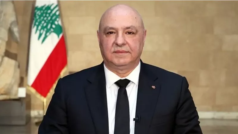 الرئيس اللبناني يدين التصعيد الإسرائيلي على منطقتي النبطية وإقليم التفاح