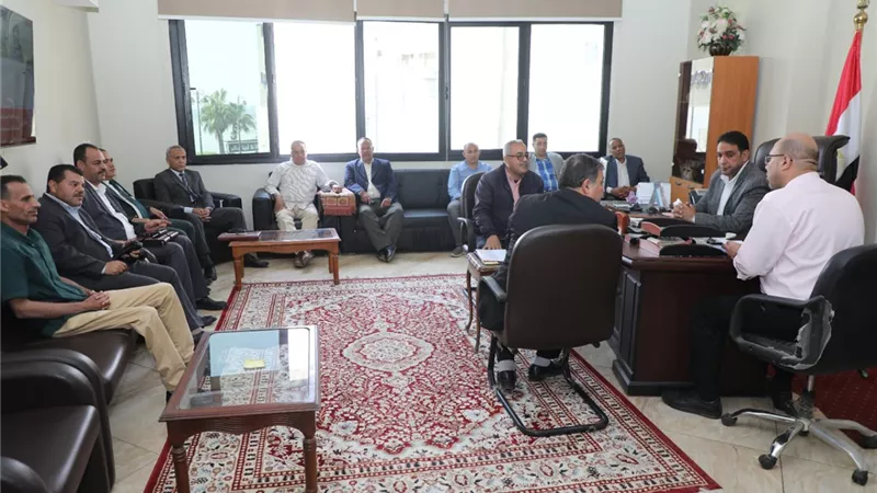 بنى سويف: حصر وتدقيق ميداني لحالات التعدى على أراضي سكك حديد مصر