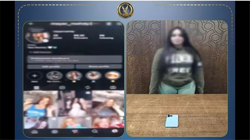 ضبط صانعة محتوى بتهمة نشر فيديوهات خادشة للحياء بالإسكندرية