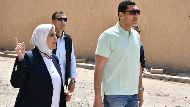 وزير الشباب والرياضة يتفقد أعمال تطوير مركز الطب الرياضي بمدينة نصر