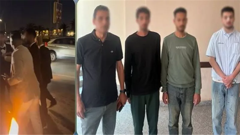 بسبب تصادم مروري.. ضبط 3 أشخاص اعتدوا على موظف خلال زفة بزايد