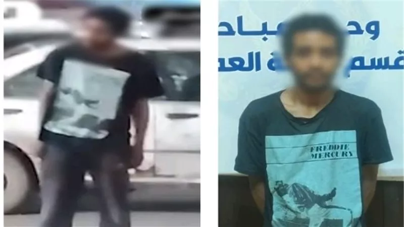 ضبط عاطل ظهر بفيديو في حالة عدم اتزان إثر تعاطي المخدرات بالجيزة