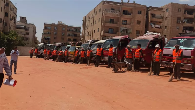 محافظة الجيزة: بدء تطبيق منظومة نظافة متكاملة بهضبة الأهرام لتحقيق نقلة نوعية
