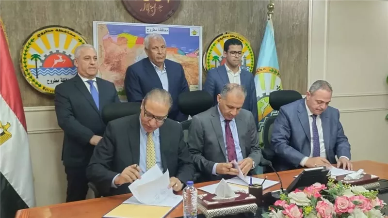 محافظة مطروح تعتمد الهيئة الوطنية للصحافة لمشروع الهوية البصرية 