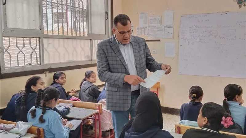 انطلاق امتحانات شهر أبريل بدمياط وسط متابعة لضمان انتظام العملية التعليمية