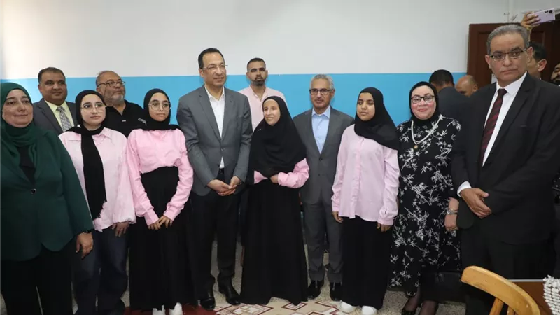 من «برايل» للذكاء التكنولوجي.. نقلة نوعية في مدرسة النور للمكفوفين ببني سويف